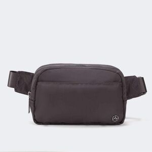 Pander 5 ZIPPER POCKETS PURSE FANNY PACKS WITH CARD SLOTS 2L- Color Dim Grey